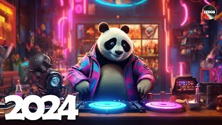 EDM MIX 2024 - Remix & Mashup Of Popular Songs - Bass Boosted Music Mix 2024