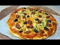 pizza à l'italienne,moelleuses et croustillantes,une recette à tester absolument🔝