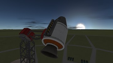 [KSP] 06 Test radial decoupler splashed down at Kerbin