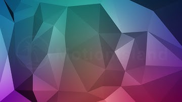 Low poly background Loop Animation