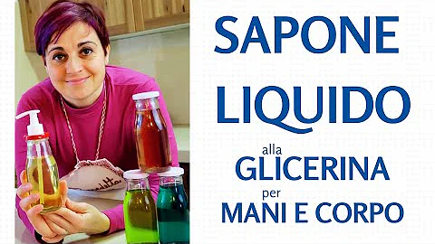 A cosa serve il sapone alla glicerina?