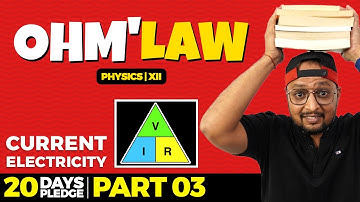 70 .Ohms Law and Graph Between I & V | Pledge 2023| Current Electricity | CBSE | NCERT | PB 2.0 |