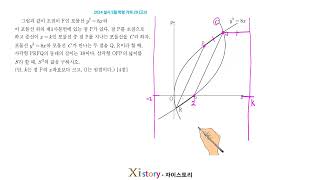 2024년 5월 고3 모의고사 수학 (기하) 29번