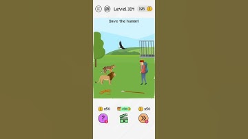 #Shorts Brain Dom Game Challenge 2022 | level 314 | Save the human!