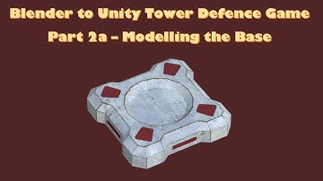 Blender to Unity Tower Defense Game - 2a Texturing the Base in Substance Painter 2