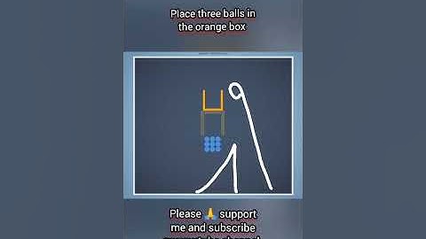 Brain it on level 79 complete with 🌟🌟🌟 || place three balls in the orange box #shorts #short #viral