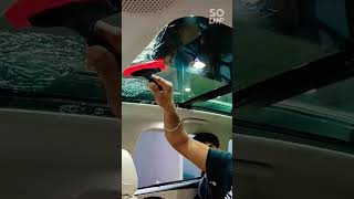 interesting 👉🤓💯👉😎SunRoof film installation on car