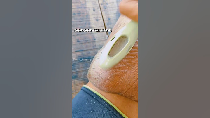 Gini to cara ngilangin kapalan di kaki #mastukang #kaki #kapalan