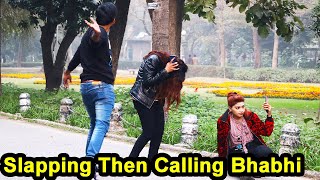 Fake Slapping Prank on Cute Girls Part 2 | Waqas Rana | Pranks in Pakistan | Zero Brand | 2021