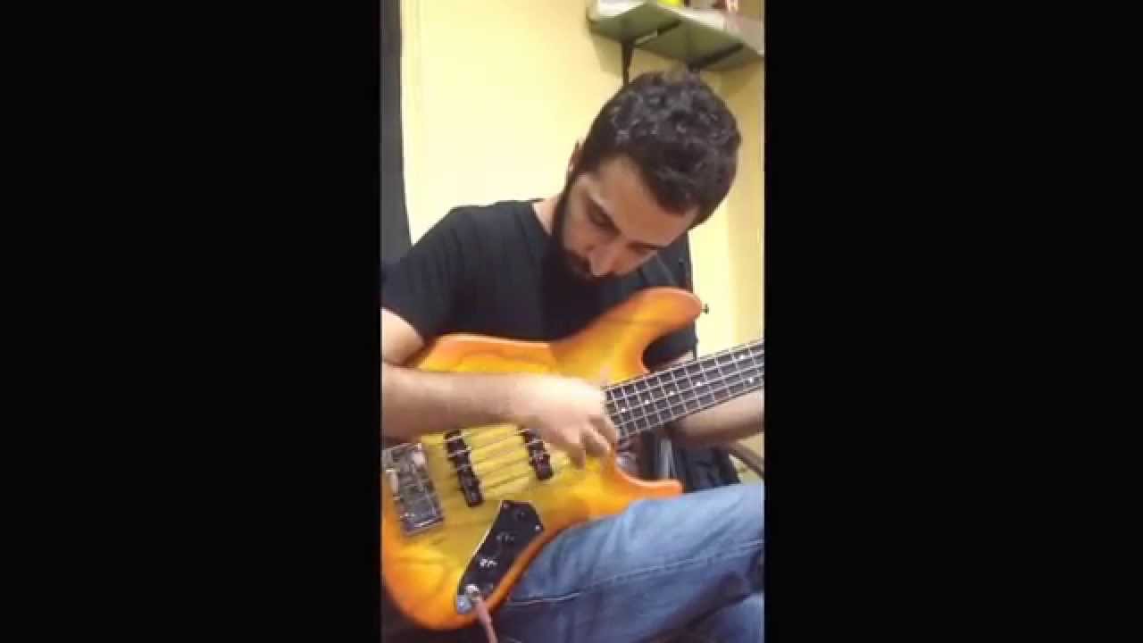 Omy guitars vm5 ash rosewood 35' bass