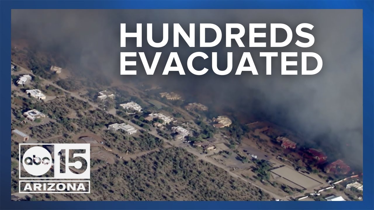 Hundreds evacuated as Diamond Fire grows to 2,500 acres in north