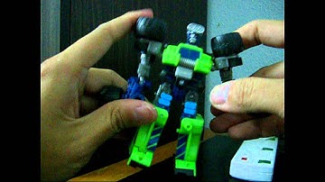 Transformers Power Core Combiners Mudslinger with Destructicons Review