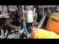 #424 Repairing  an Air Leak The Life of an Owner Operator Flatbed Truck Driver Vlog