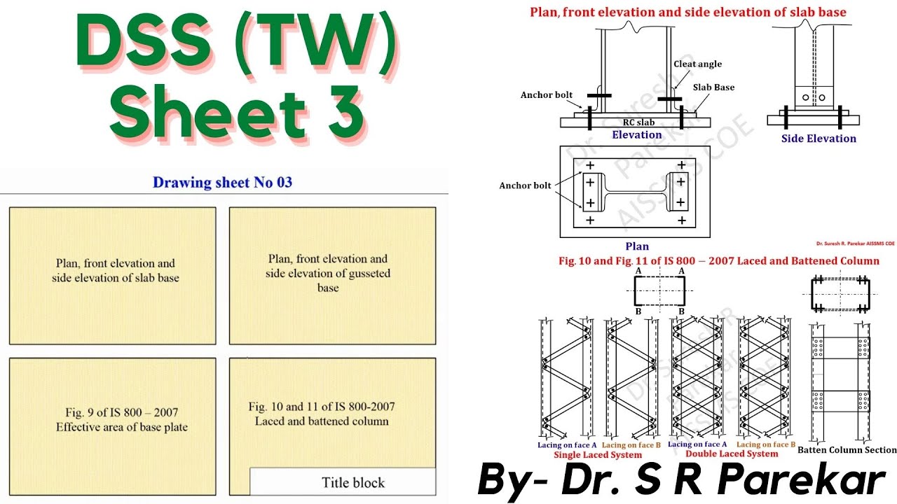 Design of Steel Structures (TW) Sheet 3