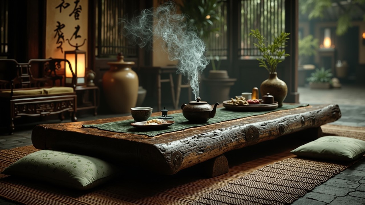 Спокойная азиатская чайная музыка | Традиционная инструментальная музыка для спокойствия и учебы