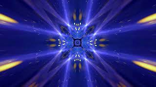 ~ NO SOUND ~ 2 HOUR ~VJ ABSTRACT - Hallway,  Triangle, Octo Motion~ Neon Light ~ VJ LOOP~