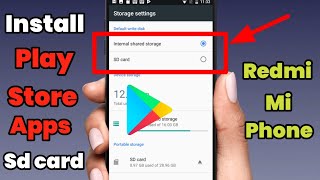 Redmi How to Install Apps in SD Card from the Play Store! screenshot 4