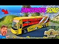 Volvo ki Bus Uttrakhand ke Dangerous Pahado Par||(1.53x)