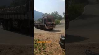 12 Wheeler Heavy Load Truck 🚚 in Ghat Section Performance