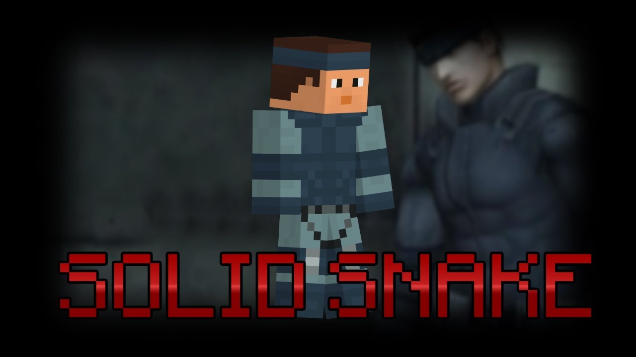 Random Minecraft Skin - Solid Snake (Metal Gear Solid) - YouTube.