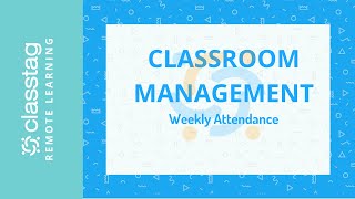Remote Learning Resources:  Taking Attendance