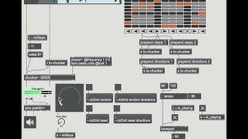 Max/MSP Audio slicing with chucker~ #2