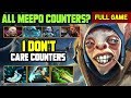 WTF Zero Death vs Full Counterpick Team - Insane Micro Meepo full gameplay by inK-