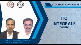 Ito Integrals (contd.)