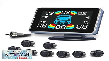 Car Reverse Parking Radar With 8 Parking Sensors Electronics Rear Automatic Detector Review
