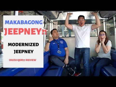 Modernized Jeepney : Isuzu QKR77 Review