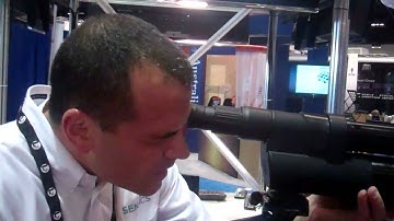 Injected video spotter scope in Sensics booth at I ITSEC 2011