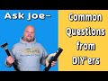 E- 1|Ask Joe - Answering Several Vinyl Plank Installation Questions
