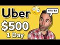 Uber Driver Pay(REAL EARNINGS) DAY 2