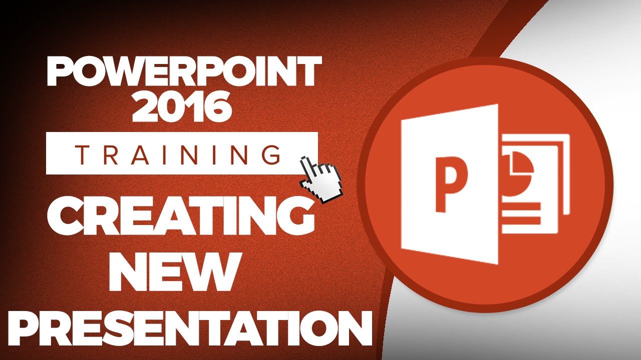 how a new presentation is created in ms powerpoint