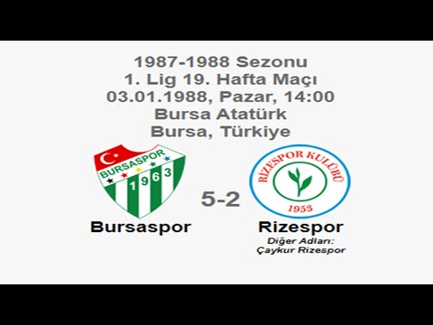 Bursaspor 5-2 Rizespor
