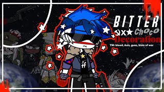 ||Bitter Choco Decoration || GVMV || Countryhumans x Gacha ||