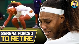 Serena Williams RETIRES Hurt from Wimbledon 2021 | Tennis News