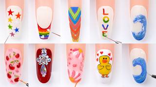 15+ Simple Nails Art Tutorial 💅 New Nails Art Design ❤️ Libou Nail #nailart #nails