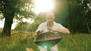 Golden Light Meditation | 1 hour handpan music | Malte Marten