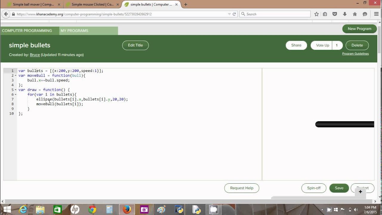 simple bullets - YouTube