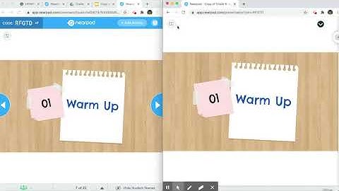 Launching a nearpod lesson  Teacher and Student View