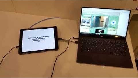 A Kompaï mobile robot (Robosoft) located in France, remote controlled from Japan