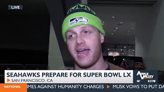 LIVE from the Mascone Center for Super Bowl LX - Super Seahawks Fans