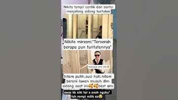 nikita tampil cantik menjelang sidang tuntutan #shortvideo #artist #nikitamirzani #shorts #viral