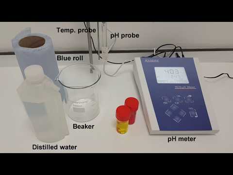 How to calibrate a pH meter