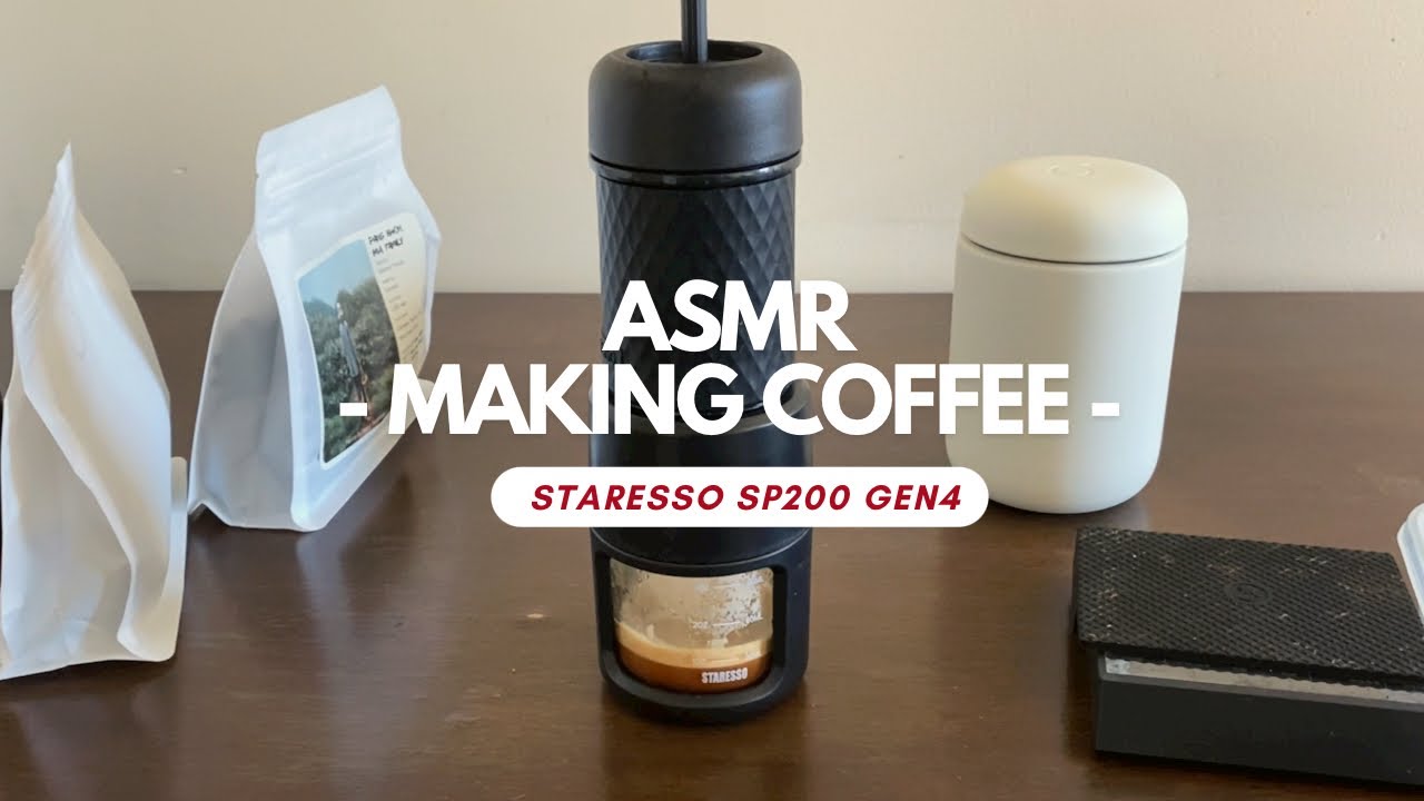 ASMR Making Coffee with STARESSO SP200 Gen 4 YouTube