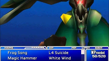 Final Fantasy VII Emerald Weapon Enemy Skill Only Solo Character Challenge (SCESO) Part 3/4