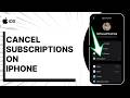 How To Cancel Subscriptions On iPhone
