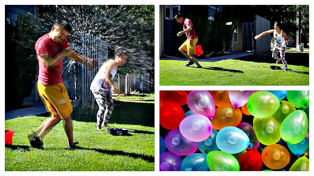 Water Balloon Challenge 2016 YouTube