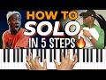 How To Solo | Robert Glasper Piano Licks in 5 STEPS | Chromatic Scales + BONUS!